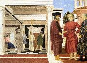 Piero della Francesca The Flagellation Spain oil painting artist